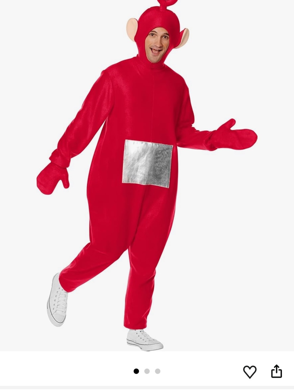 Designs Teletubbies Po Adult Costume | Officially Licensed size large 42-44 New